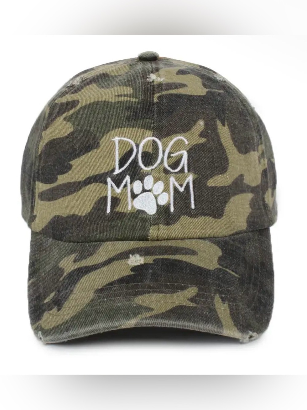 NWT DOG MOM Embroidered Hat